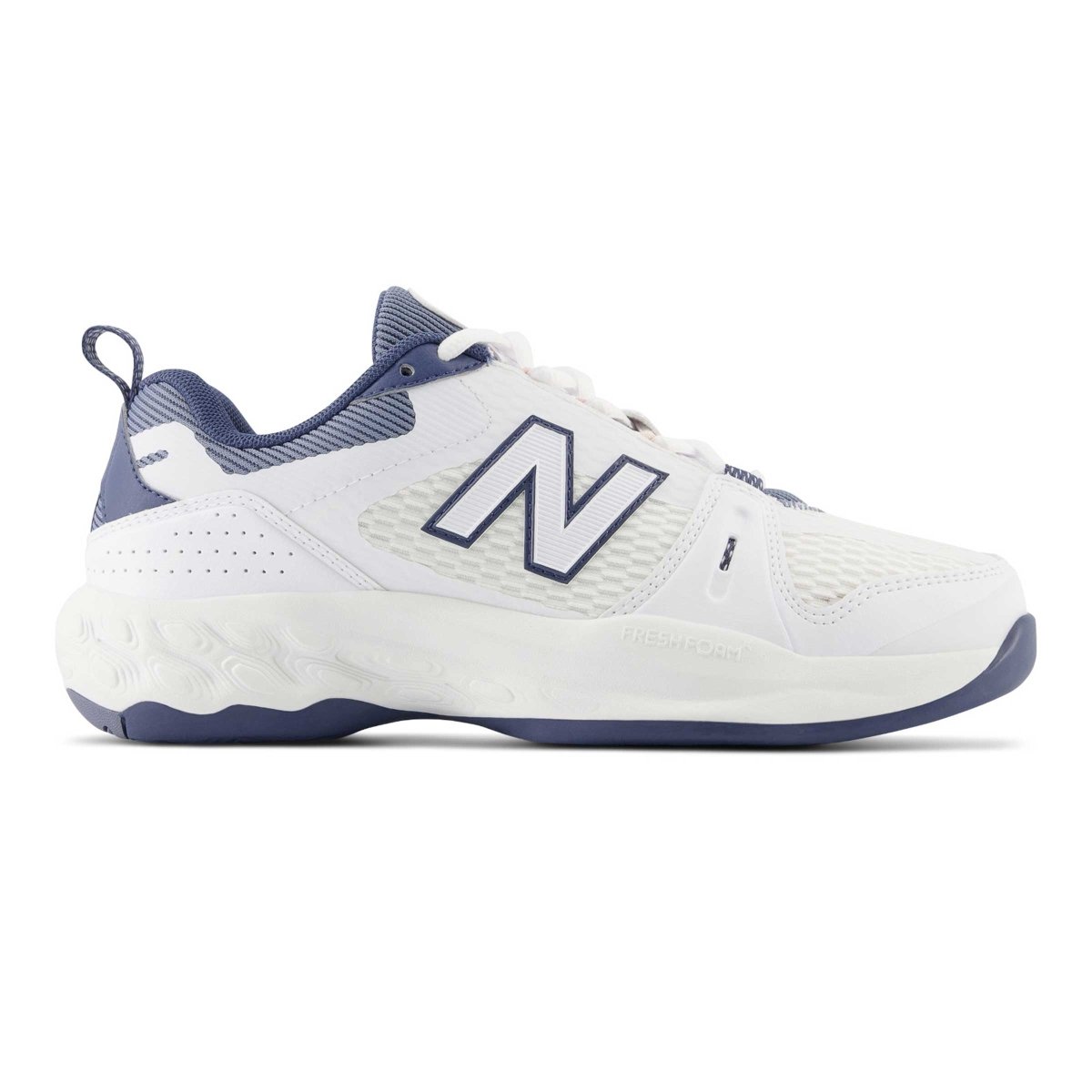 New Balance Women's Fresh Foam X WC1007WT White/Sea Salt/Blue - 10032721 - Tip Top Shoes of New York