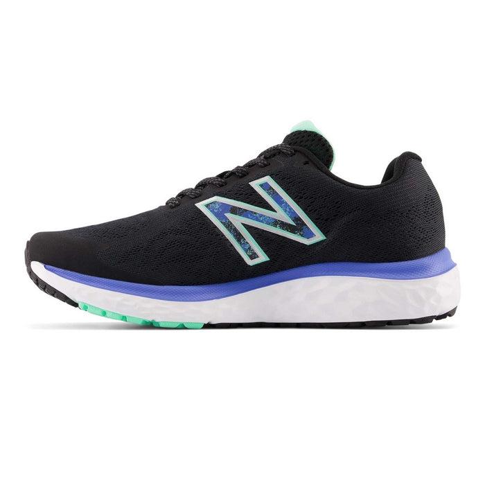 New Balance Women's W680BR7 Black/Blue - 10015369 - Tip Top Shoes of New York