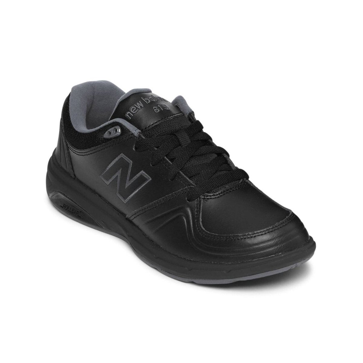 New Balance Women's WW813BK Black Leather - 408098405026 - Tip Top Shoes of New York