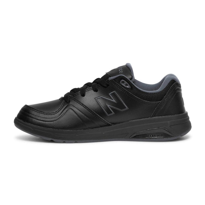 New Balance Women's WW813BK Black Leather - 408098405026 - Tip Top Shoes of New York