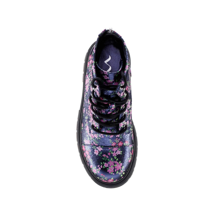 Nina Girl's Diana Navy Floral - 1077785 - Tip Top Shoes of New York