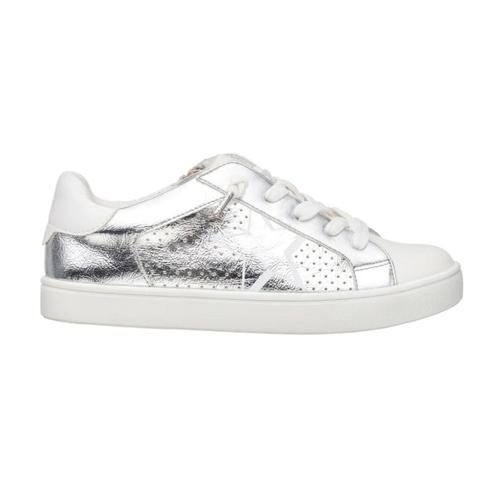Nina Girl's Fallon Silver/White Star - 1073070 - Tip Top Shoes of New York