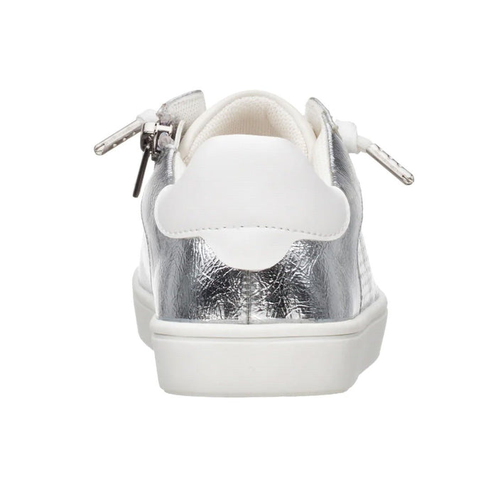 Nina Girl's Fallon Silver/White Star - 1073070 - Tip Top Shoes of New York