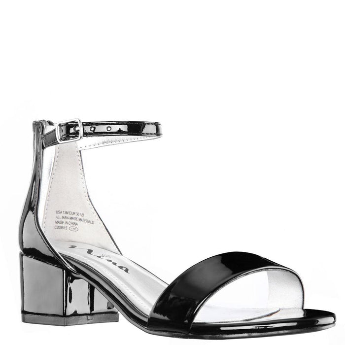 Nina Girl's Hidi Black Patent Heel - 873178 - Tip Top Shoes of New York