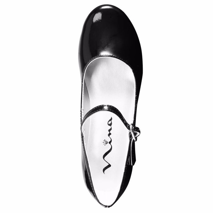 Nina Girl's Seeley Black Patent (Sizes 12.5-3) - 405351601027 - Tip Top Shoes of New York