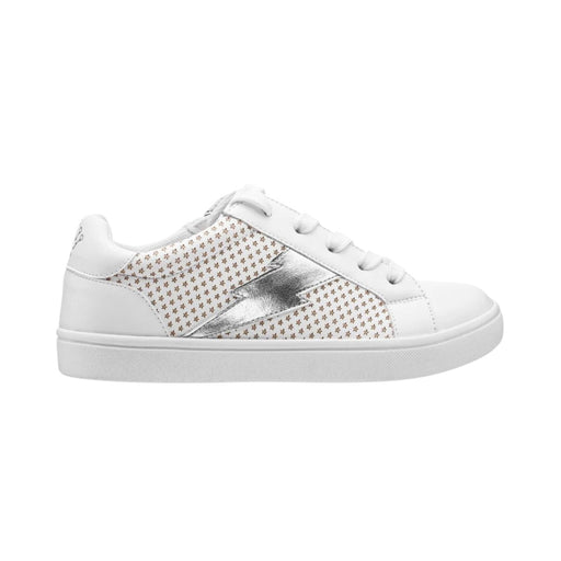 Nina Girl's Spice White/Silver Bolt - 1084620 - Tip Top Shoes of New York