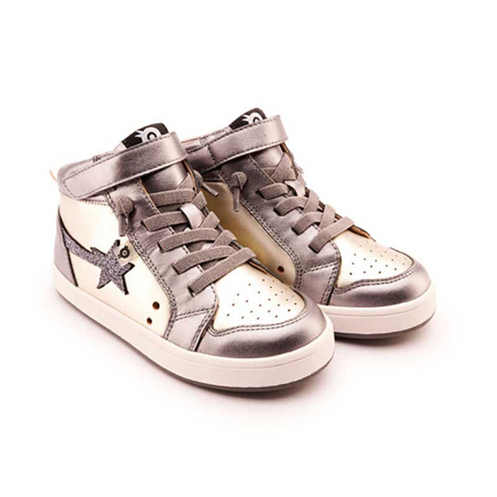 Old Soles Girl's Team-Star Titanium/Gunmetal - 1077875 - Tip Top Shoes of New York