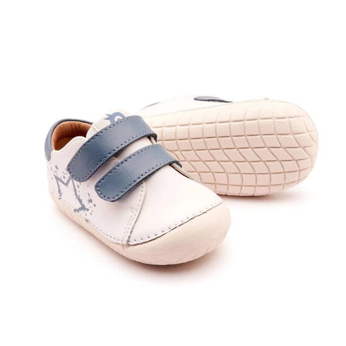 Old Soles Toddlers' Pave Splash Snow/Indigo - 1083501 - Tip Top Shoes of New York