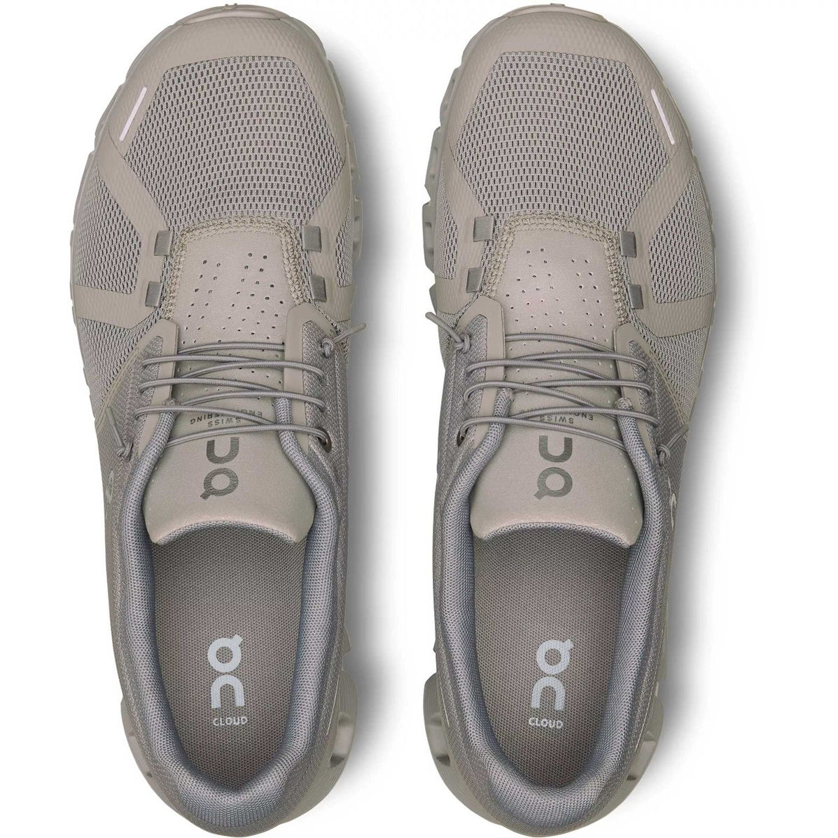 On Running Men's Cloud 5 Fog/Alloy — Tip Top Shoes of New York