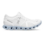 On Running Women's Cloud 5 White/Chambray - 10014198 - Tip Top Shoes of New York