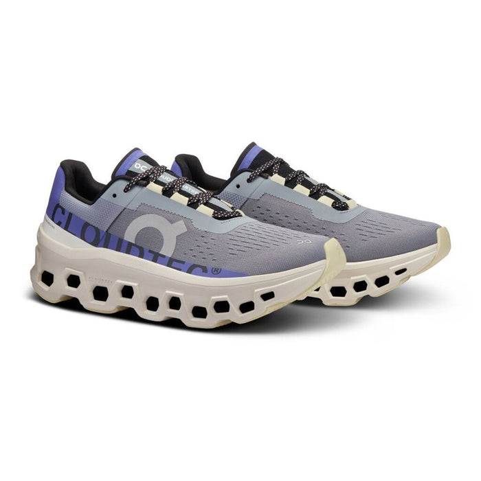 On Running Women's Cloudmonster Mist/Blueberry - 10039129 - Tip Top Shoes of New York