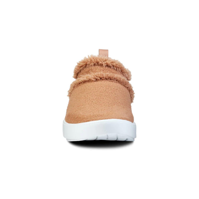 OOFOS Women's OOCOOZIE White/Chestnut - 3011516 - Tip Top Shoes of New York