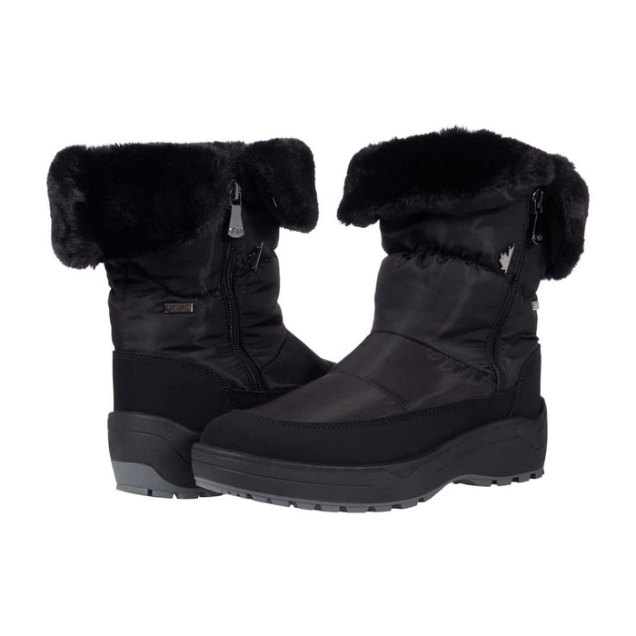 Pajar Women's Valentina Black Fabric Waterproof - 5006945 - Tip Top Shoes of New York