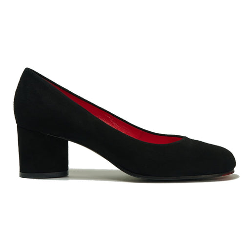 Pas De Rouge Women's Janineso Black Suede - 3014138 - Tip Top Shoes of New York