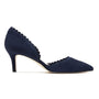 Pelle Moda Women's Kenny Navy Suede - 10007634 - Tip Top Shoes of New York