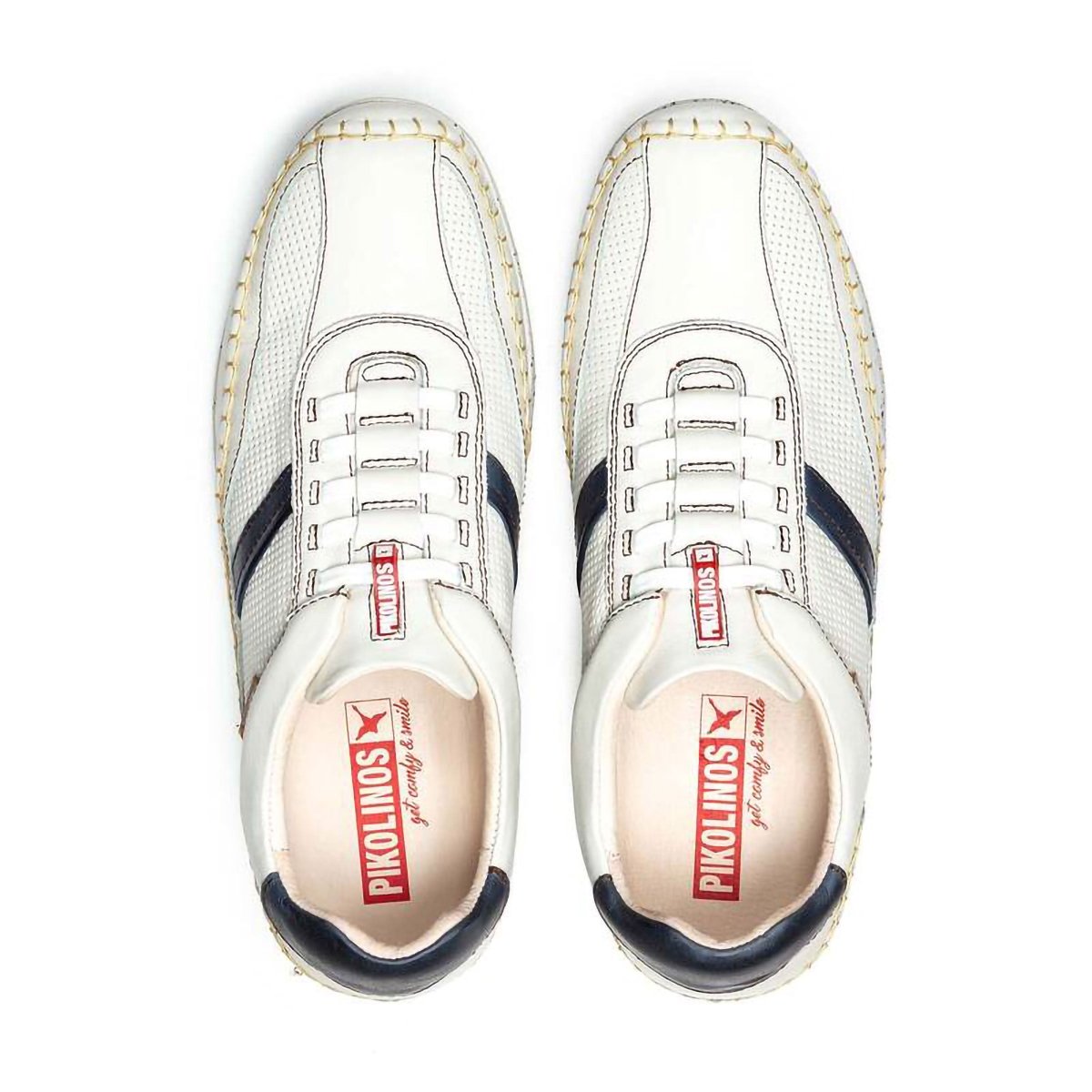 Pikolinos Men's Fuencarral White - 9004799 - Tip Top Shoes of New York