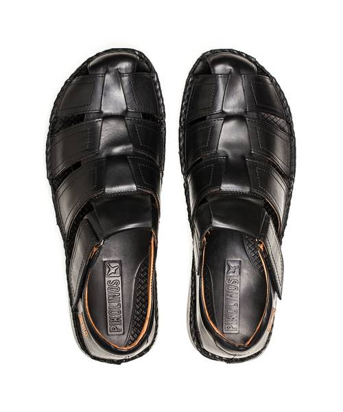 Pikolinos Men's Sandal Tarifa Black - Tip Top Shoes of New York