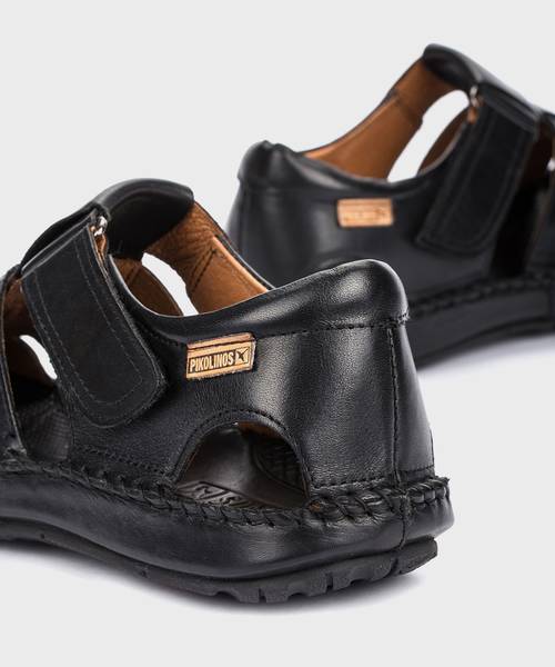 Pikolinos Men's Sandal Tarifa Black - Tip Top Shoes of New York