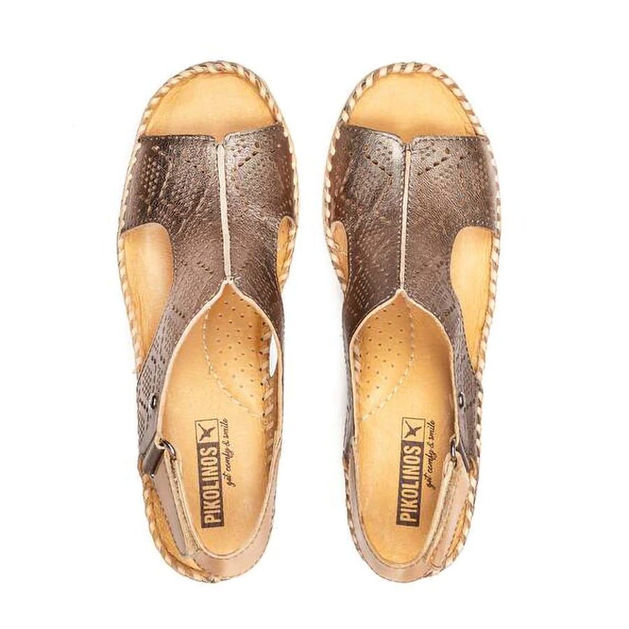 Pikolinos Women's Aguadulce Stone Leather - 9010367 - Tip Top Shoes of New York