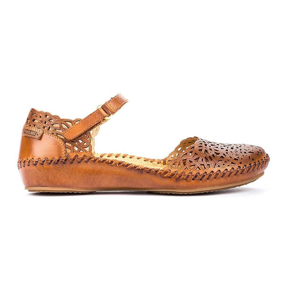 Pikolinos Women's Ballet Flat P. Vallarta Brandy Leather - 1011397 - Tip Top Shoes of New York