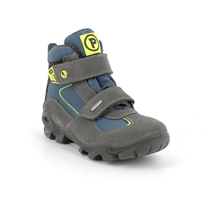 Primigi Boy's (Sizes 28-30) Grey/Blue/Green/Neon Gore-Tex Waterproof - 1078076 - Tip Top Shoes of New York