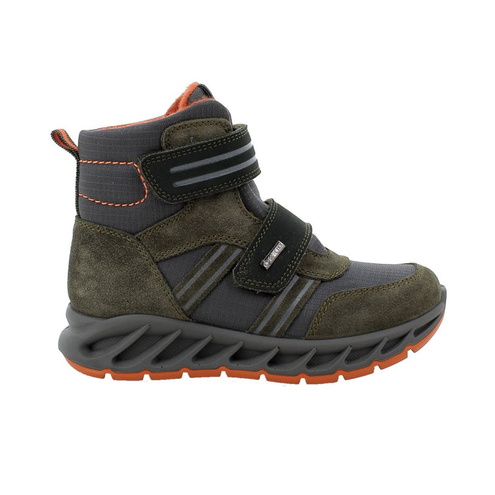 Primigi Boy's (Sizes 36-40) GTX Boots Olive/Orange - 1053178 - Tip Top Shoes of New York