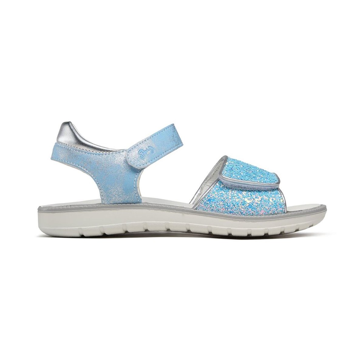 Sastre mentiroso Minimizar Primigi Girl's (Sizes 31-34) Turquoise Glitter Sandal — Tip Top Shoes of  New York