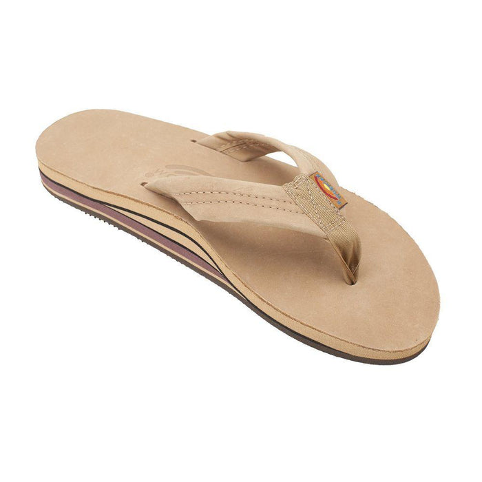 Rainbow Sandals Men's Double Layer Premier Sierra Brown - Tip Top