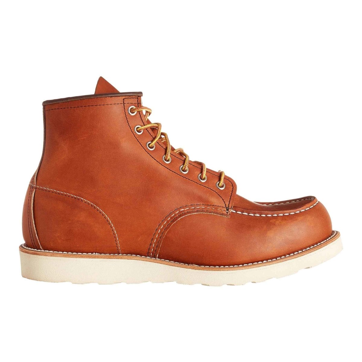 Red Wing Men's 6 Moc Toe Oro Legacy Leather Boot, Tan, 9
