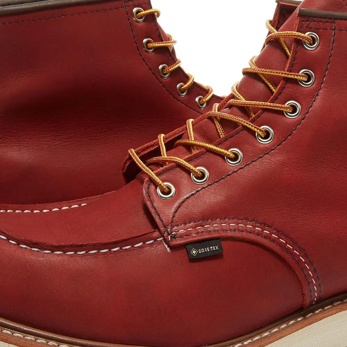 Red Wing Men's 6-Inch Classic Moc 8864 Russet Taos Gore-Tex Waterproof - 7725030 - Tip Top Shoes of New York