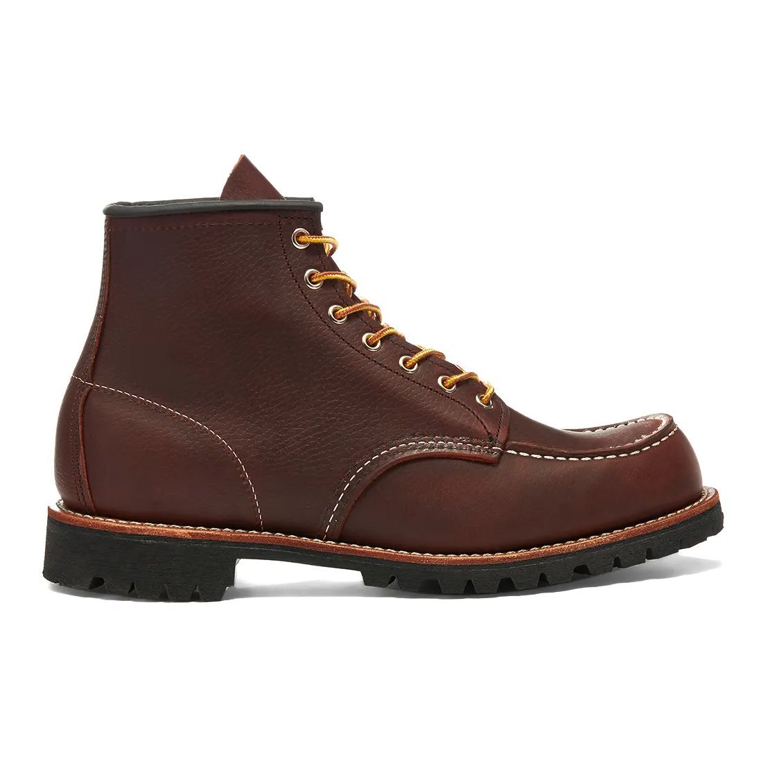 Red Wing Men's Roughneck 8146 Classic Moc Briar Brown Leather - 406182704017 - Tip Top Shoes of New York