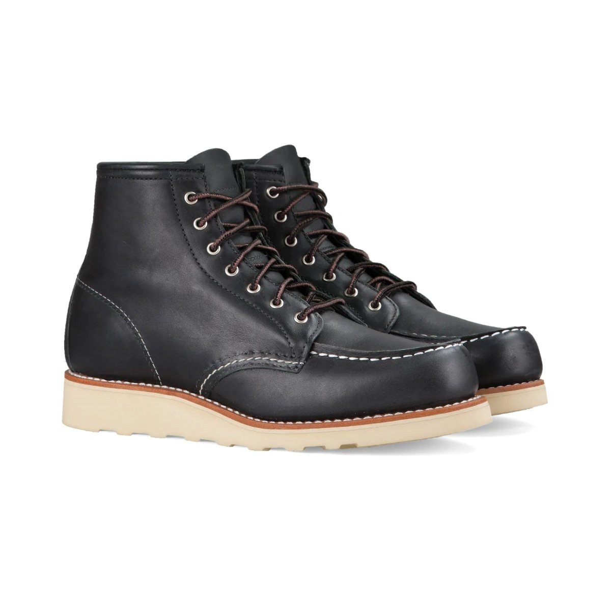 Red Wing Women's 6-Inch Classic Moc 3373 Black - 10020977 - Tip Top Shoes of New York