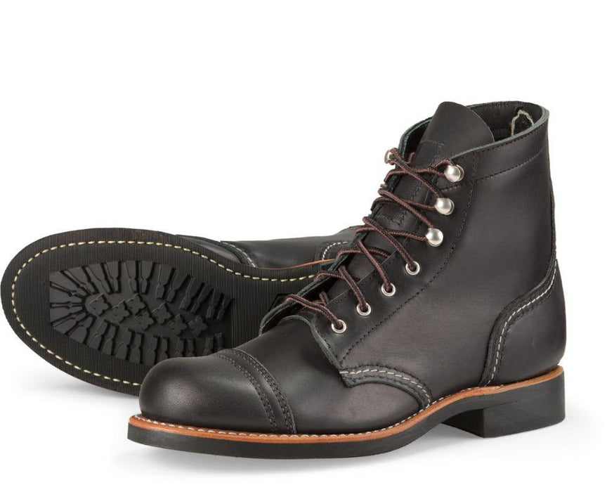 Red Wing Women's Iron Ranger 3366 Black Leather - 929592 - Tip Top Shoes of New York