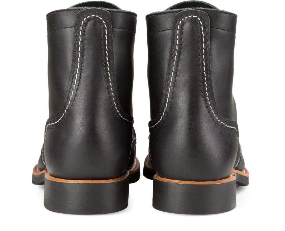 Red Wing Women's Iron Ranger 3366 Black Leather - 929592 - Tip Top Shoes of New York