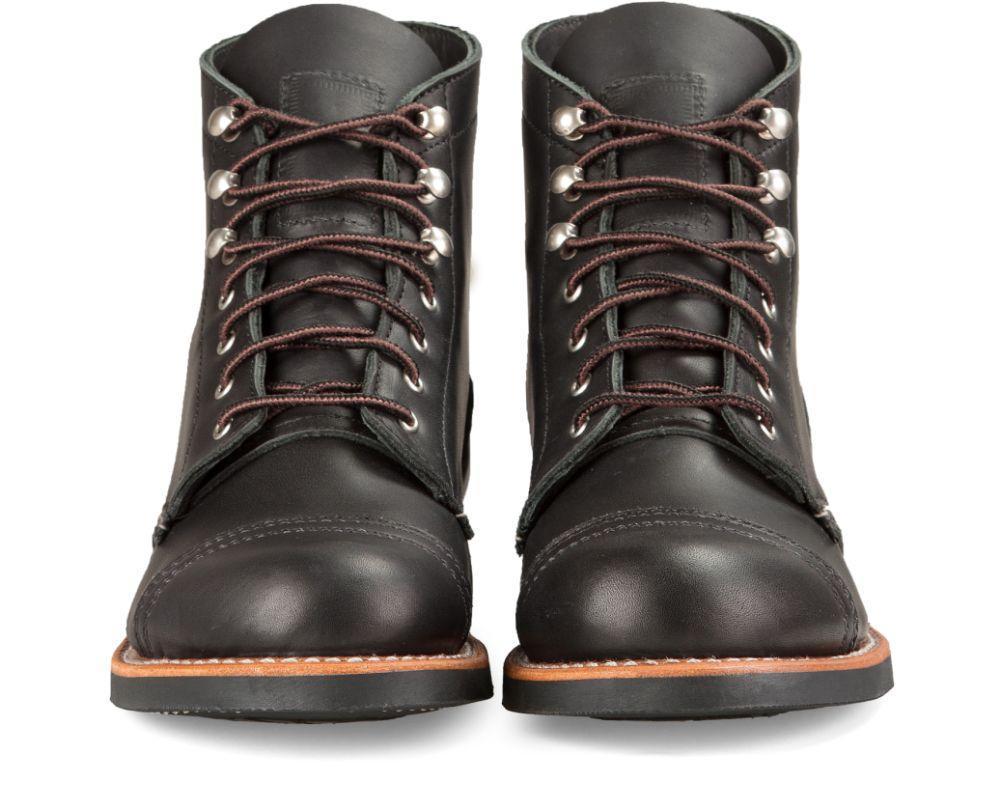 Red Wing Women's Iron Ranger 3366 Black Leather - 929592 - Tip Top Shoes of New York