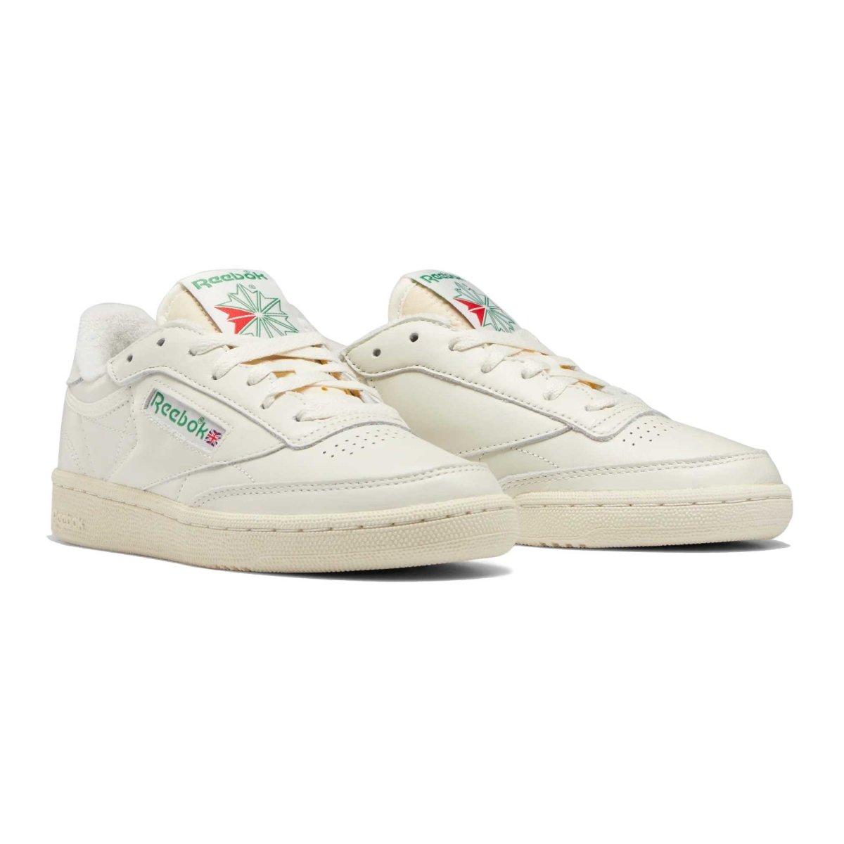 Reebok Women's Club C 85 Vintage Chalk/Green - 10028731 - Tip Top Shoes of New York