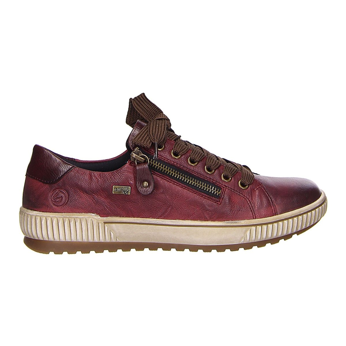 Remonte Women's D0700-35 Burgundy Waterproof - Tip Top Shoes of York