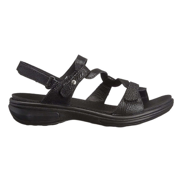 Revere Women's Miami Black Lizard - 323535 - Tip Top Shoes of New York