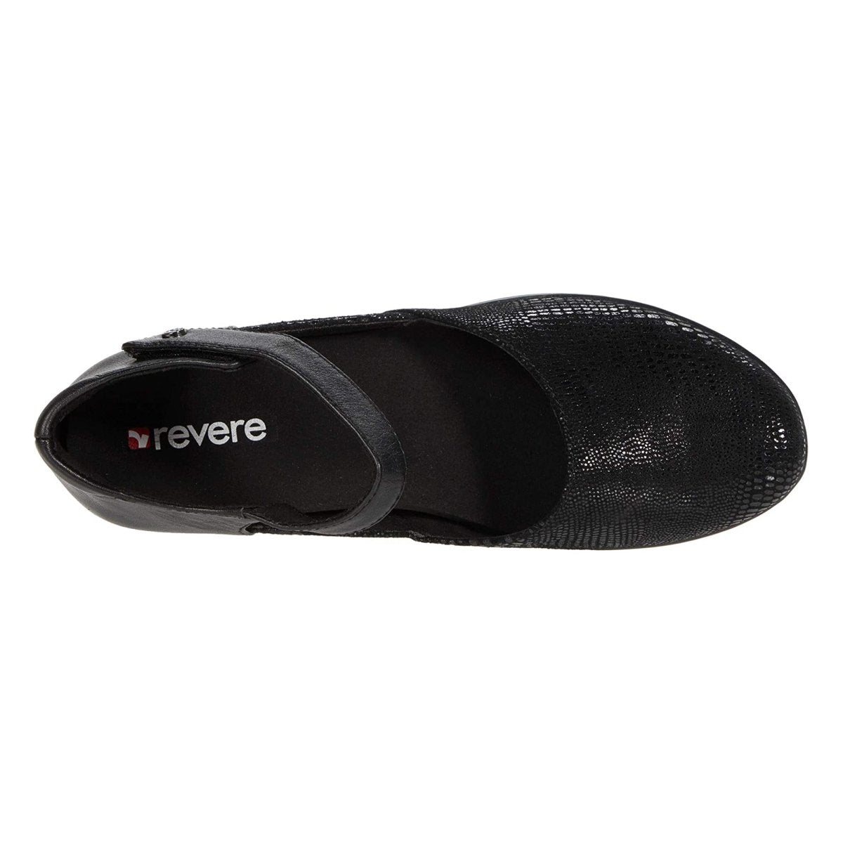 Revere Women's Osaka Black Lizard - 3006911 - Tip Top Shoes of New York