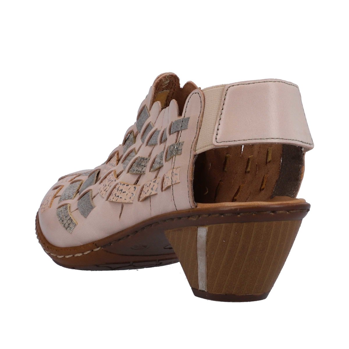 Rieker Women's 46778-64 Lightose/Silver Multi - 9010817 - Tip Top Shoes of New York