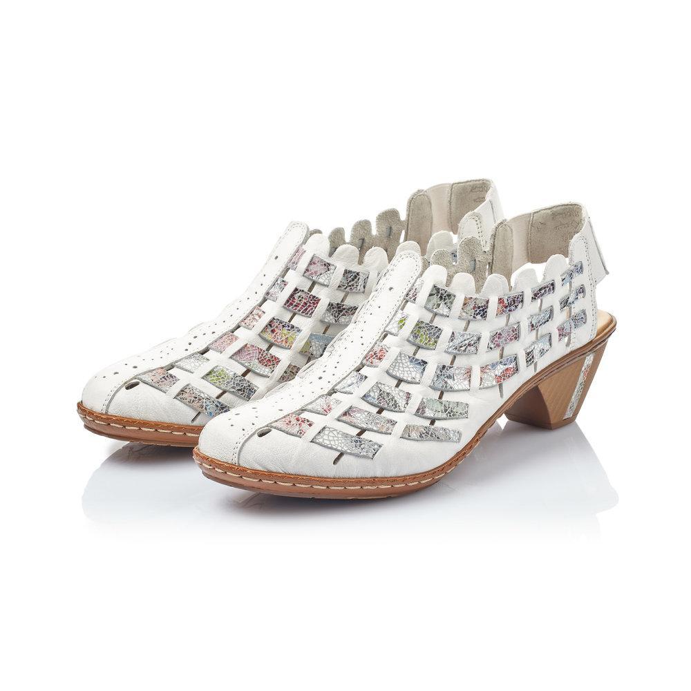 Rieker Women's 46778-80 Sina White Multi - 10009570 - Tip Top Shoes of New York