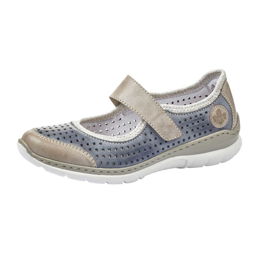 Rieker Women's L32B5-42 Blue/Grey - 9009527 - Tip Top Shoes of New York