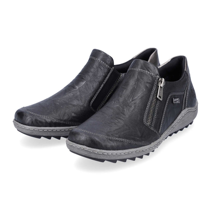 Rieker Women's R1428-03 Black Waterproof - 9012167 - Tip Top Shoes of New York