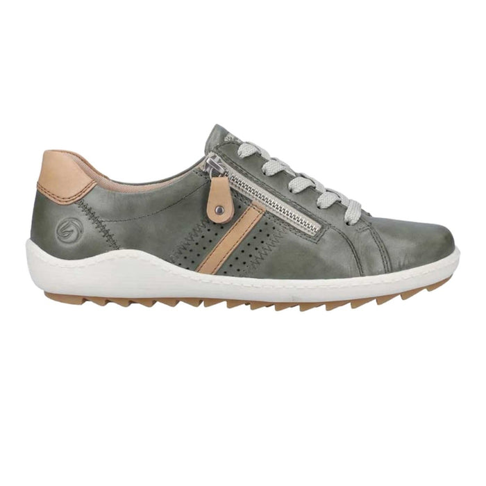 Rieker Women's R1432-52 Green/White Leather - 9013926 - Tip Top Shoes of New York