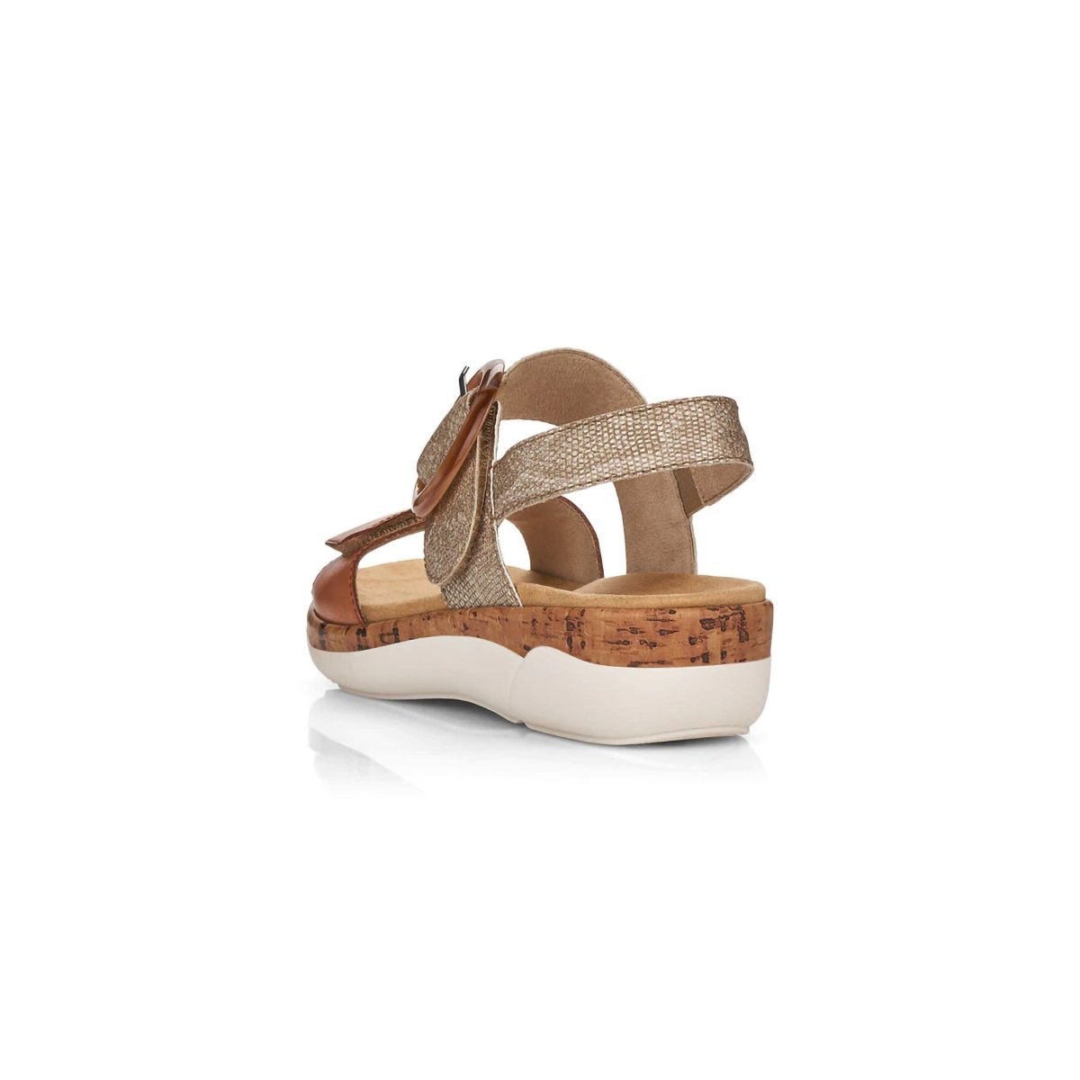 Rieker Women's R6853-90 Brown Metallic - 9006148 - Tip Top Shoes of New York