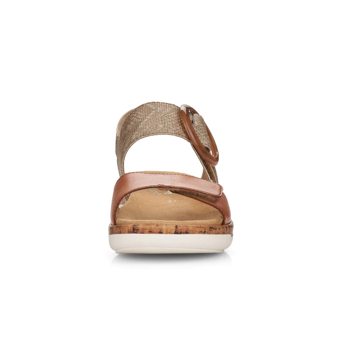 Rieker Women's R6853-90 Brown Metallic - 9006148 - Tip Top Shoes of New York