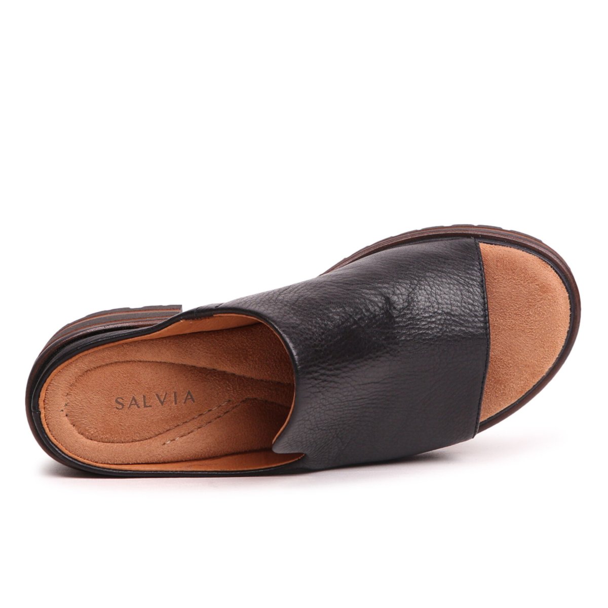 Salvia Women's Harper Black Pebble Nappa Leather - 9004690 - Tip Top Shoes of New York