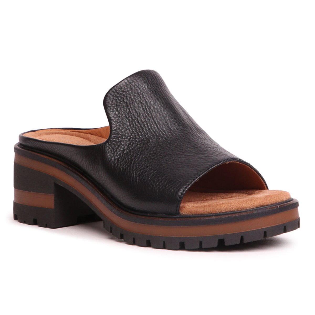 Salvia Women's Harper Black Pebble Nappa Leather - 9004690 - Tip Top Shoes of New York