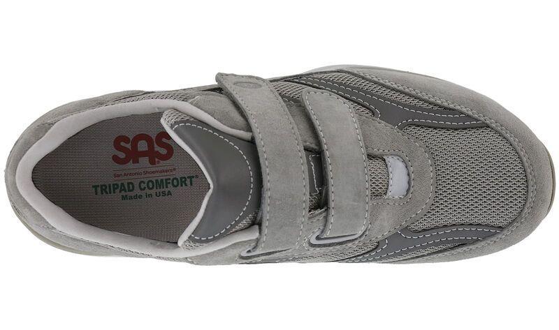 SAS Men's J-V Mesh Grey - 303904 - Tip Top Shoes of New York