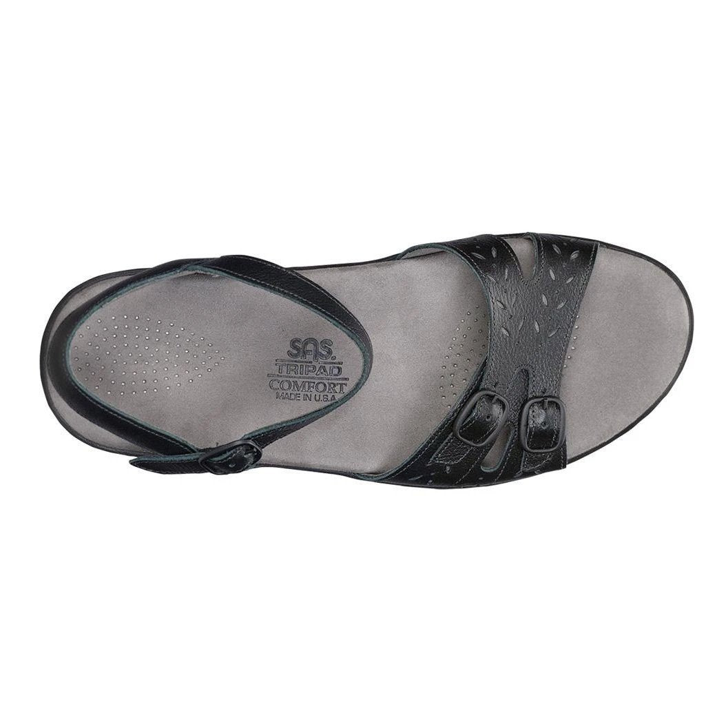 SAS Women's Duo Black Leather - 400022303026 - Tip Top Shoes of New York